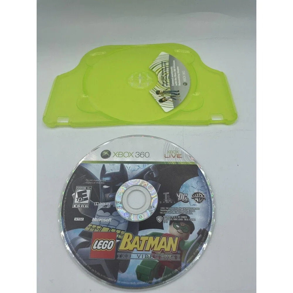 LEGO Batman: The Video (Xbox 360) Disc Only, Tested, Working